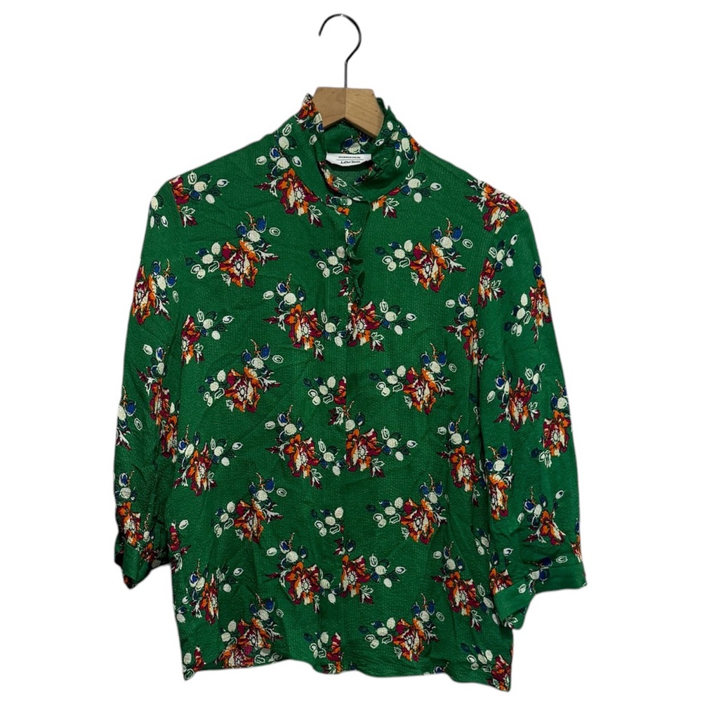 stockholm atelier &other stories Green Floral Blouse